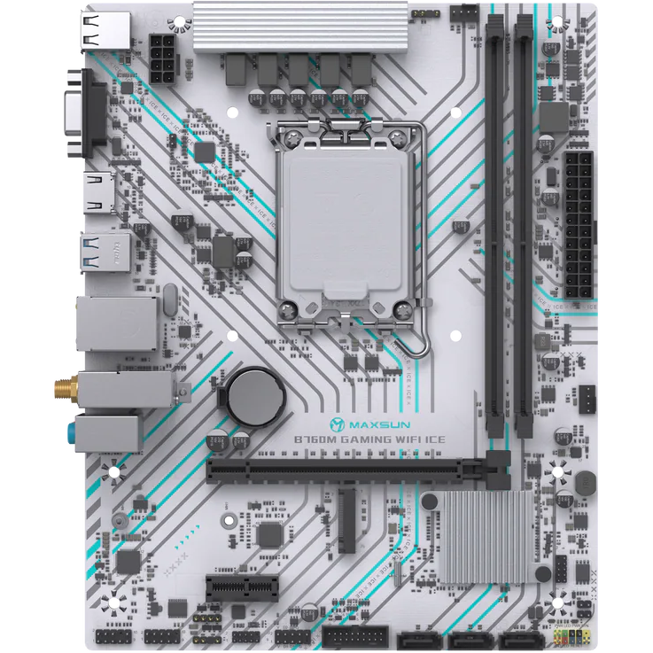 Материнская плата Maxsun B760M GAMING WIFI ICE