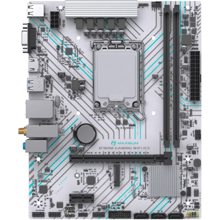 Материнская плата Maxsun B760M GAMING WIFI ICE - MS-B760M GAMING WIFI ICE