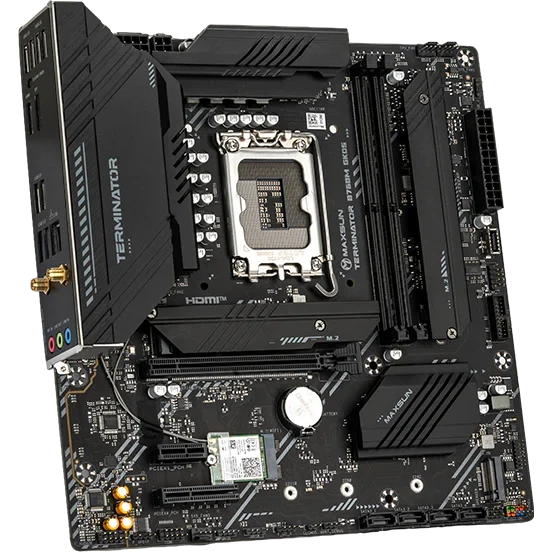Материнская плата Maxsun Terminator B760M GKD5 WIFI - MS-Terminator B760M GKD5 WIFI - фото 2