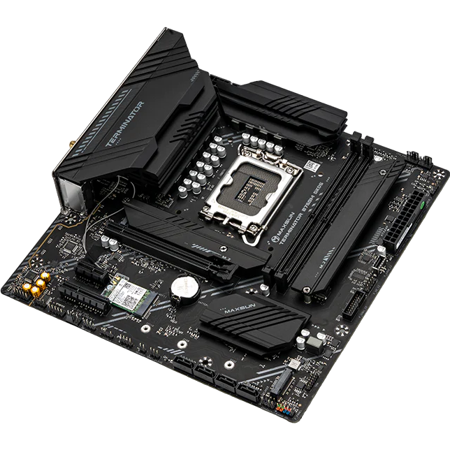 Материнская плата Maxsun Terminator B760M GKD5 WIFI - MS-Terminator B760M GKD5 WIFI - фото 3
