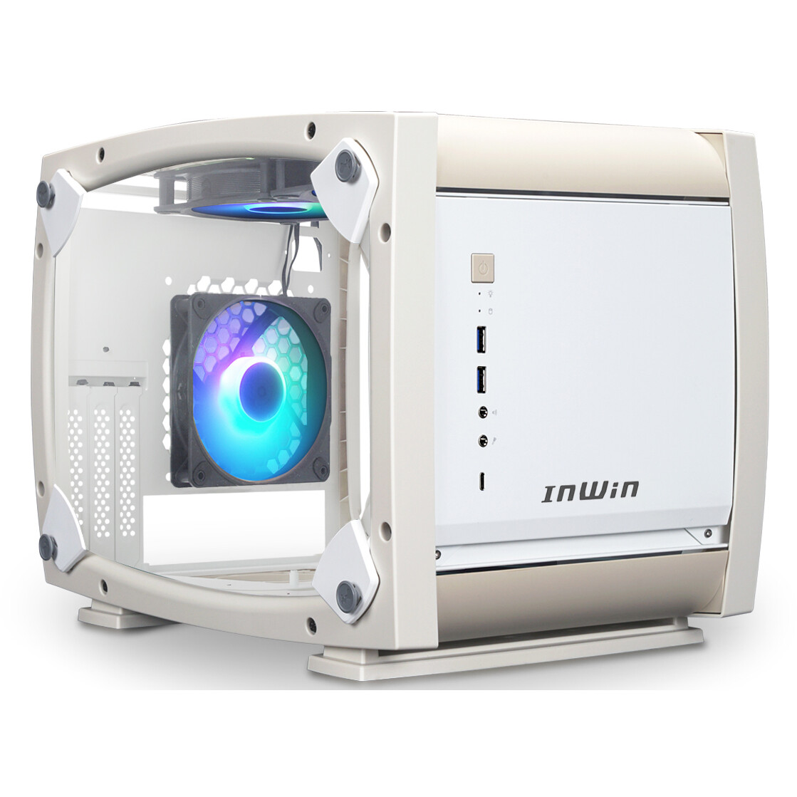 Корпус InWin Explorer Bone White - IW-CS-EXPLORER-BWHI