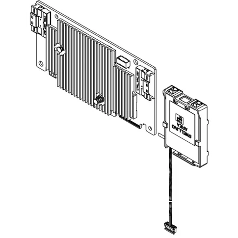 Контроллер RAID Dell PERC H755 SAS Front (405-AAXO) - фото 2