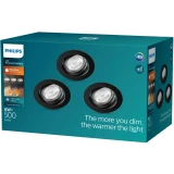 Светильник Philips IMPALA WGDIM SL264 RD 068 6W 27K BL 3PK (929002663733)