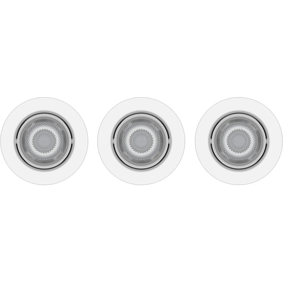 Светильник Philips IMPALA WGDIM SL264 RD 068 6W 27K WH 3PK - 929002663633