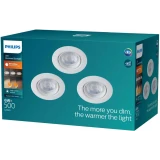 Светильник Philips IMPALA WGDIM SL264 RD 068 6W 27K WH 3PK (929002663633)