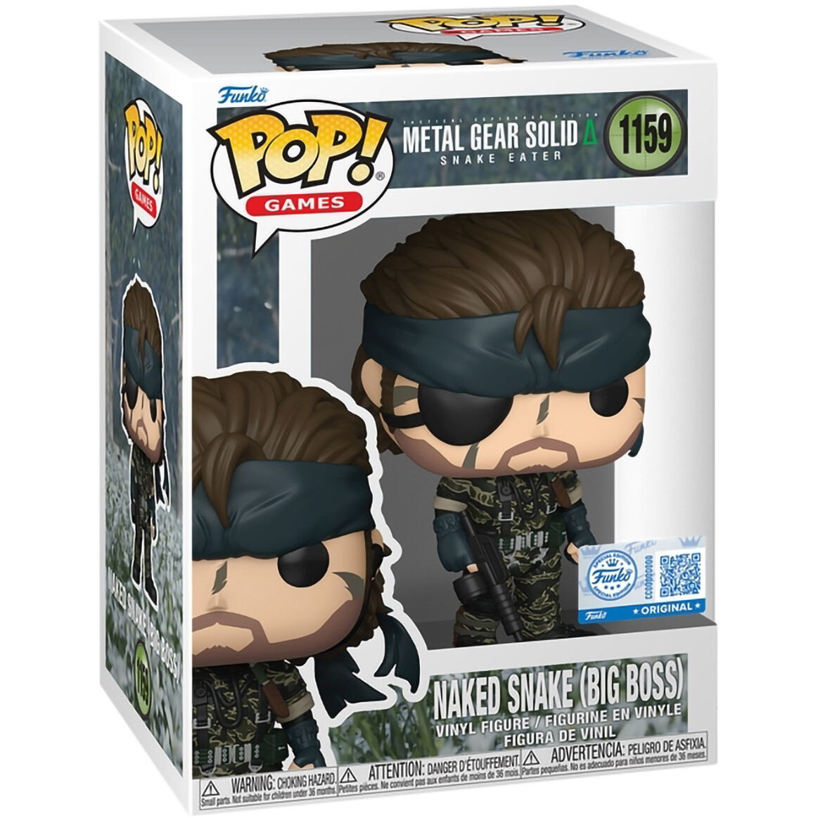 Фигурка Funko POP! Games Metal Gear Solid 3 Naked Snake (Big Boss) - 84850 - фото 2