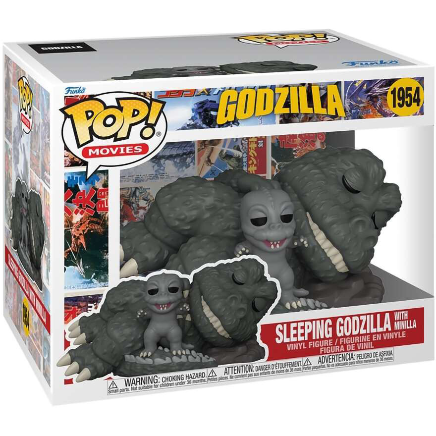 Фигурка Funko POP! Movies Godzilla Sleeping Godzilla with Minilla - 86526 - фото 2
