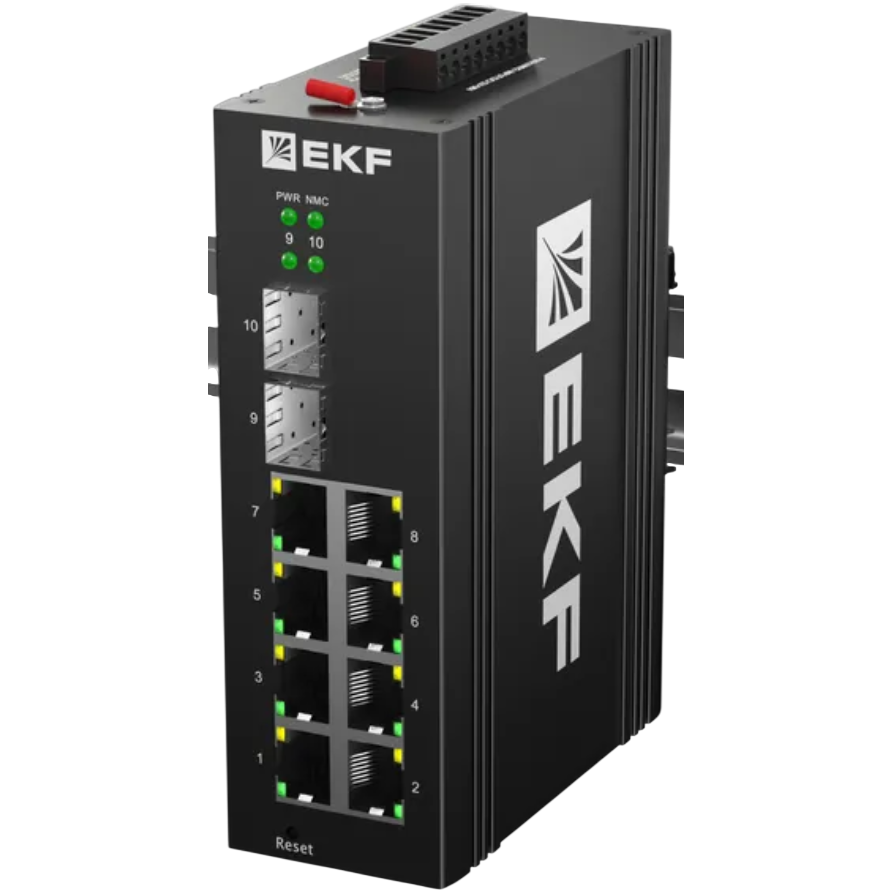 Коммутатор (свитч) EKF TSX-ML2-2GX/SFP-8GTP