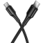 Кабель USB Type-C - USB Type-C, 1м, HOCO X120 Black - 6942007658928 - фото 2