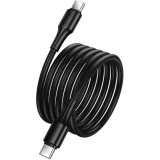 Кабель USB Type-C - USB Type-C, 1м, HOCO X120 Black (6942007658928)