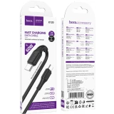 Кабель USB Type-C - USB Type-C, 1м, HOCO X120 Black (6942007658928)