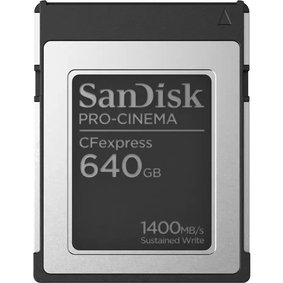 Карта памяти 640Gb CFexpress SanDisk PRO-CINEMA (SDCFEC-640G-GN4NN)