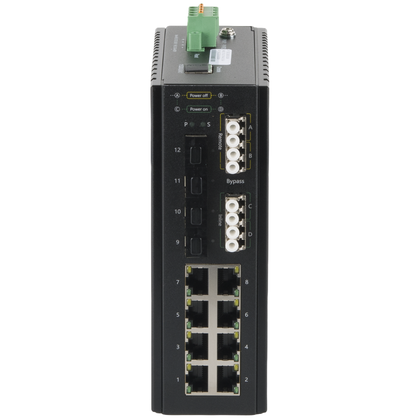 Коммутатор (свитч) NIKOMAX GL-SW-G207-8P4ST-2FB-I(BT) - фото 2