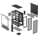 Корпус XASTRA A700 3ARGB-C10-UC Black (A700-1FA36A-C10-UC)