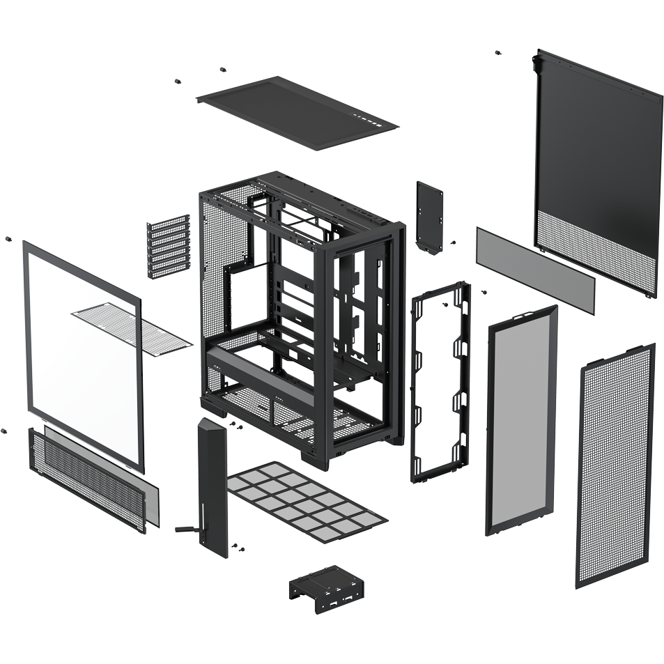 Корпус XASTRA A700 7ARGB-C10-UC Black - A700-1FA36A-4FL14A-C10-UC - фото 13