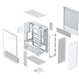 Корпус XASTRA A700 7ARGB-C10-UC White (A700-1FA36A-4FL14A-C10-UC-WH)