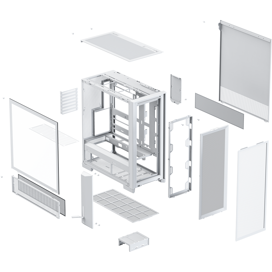 Корпус XASTRA A700 7ARGB-C10-UC White - A700-1FA36A-4FL14A-C10-UC-WH - фото 13
