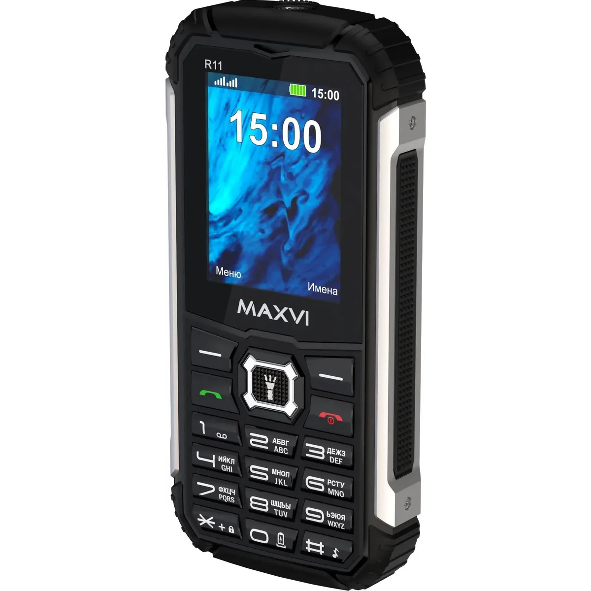 Телефон MAXVI R11 Black - фото 3