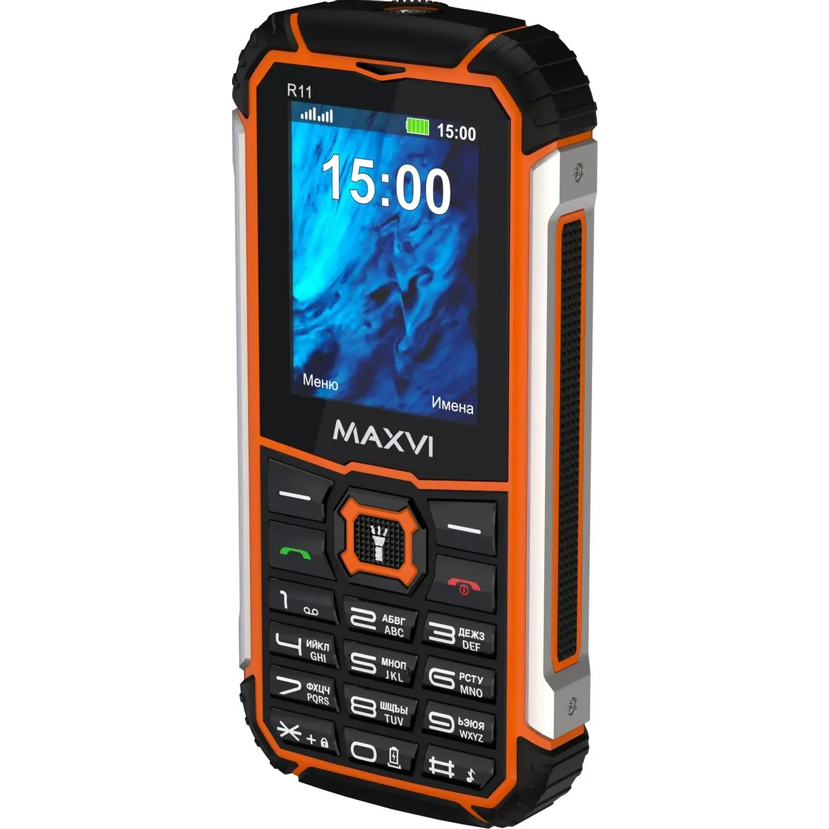Телефон MAXVI R11 Orange - фото 3