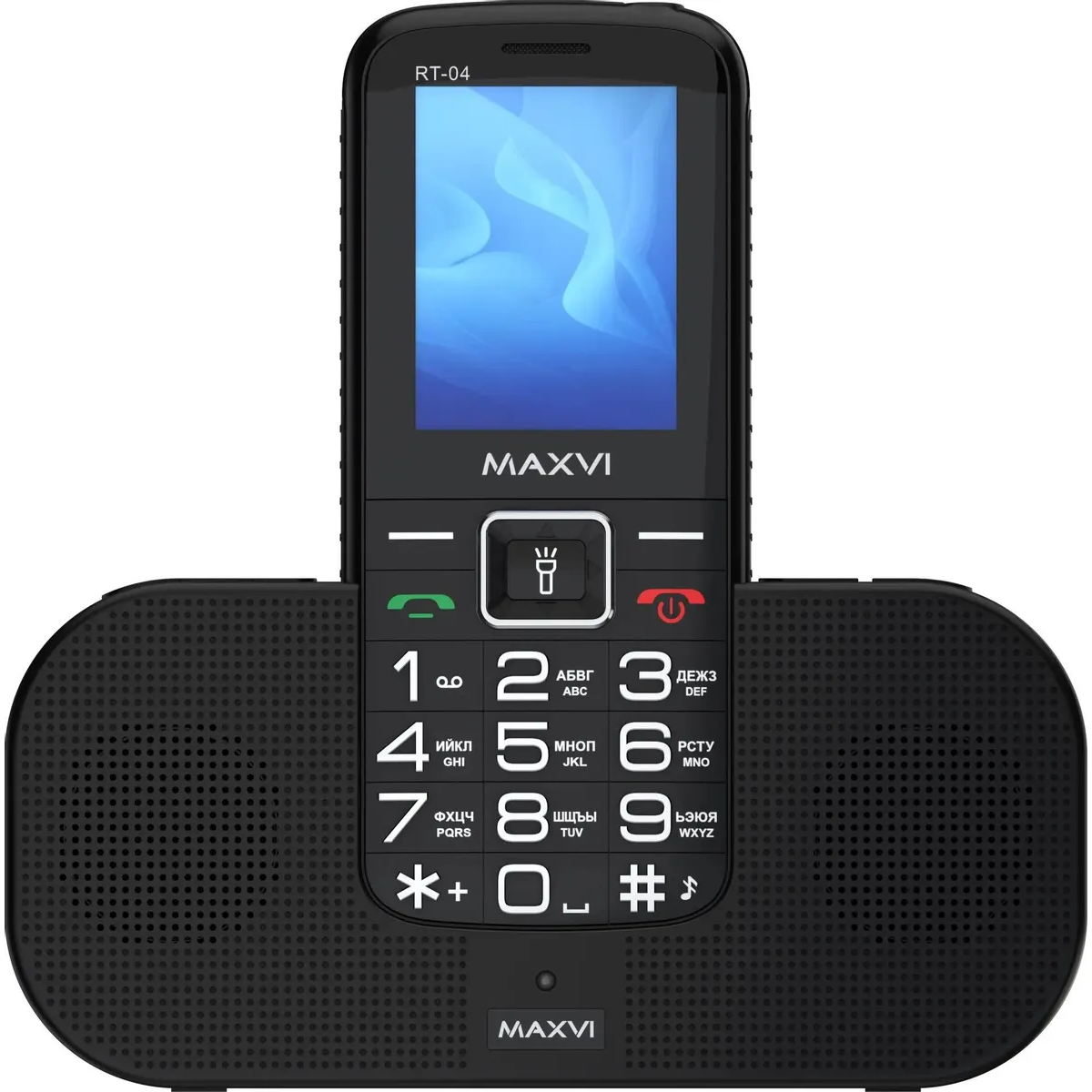 Телефон MAXVI RT-04 Black