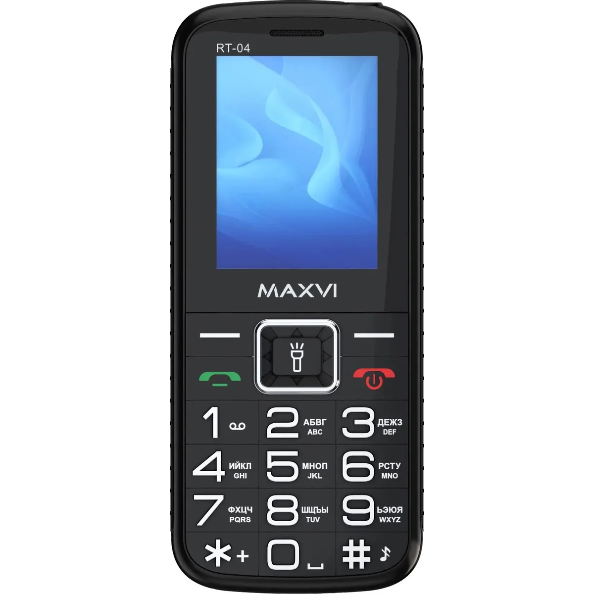 Телефон MAXVI RT-04 Black - фото 5