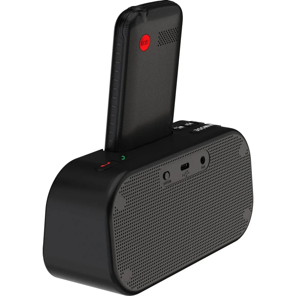 Телефон MAXVI RT-04 Black - фото 14