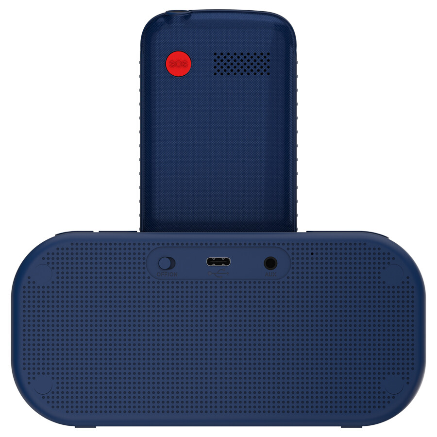 Телефон MAXVI RT-04 Blue - фото 8