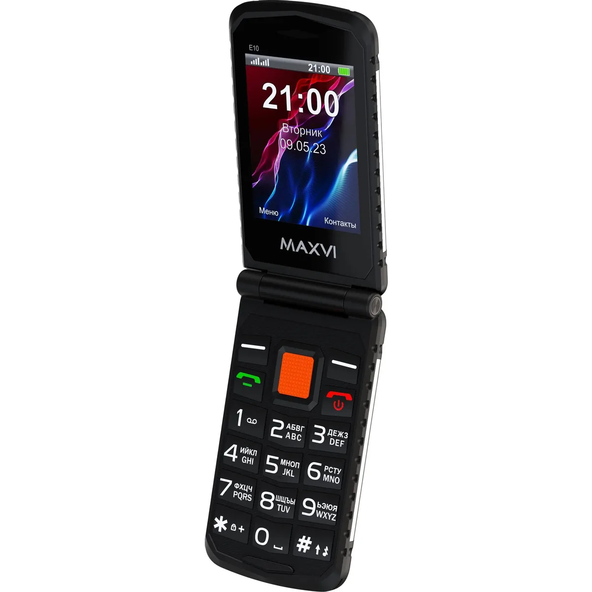 Телефон MAXVI E10 Orange - фото 3