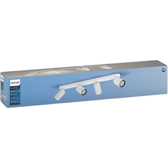 Светильник Philips PONGEE bar/tube white 4xNW 230V - 915005531401 - фото 3