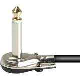 Кабель 6.3 Jack (M) - 6.3 Jack (M), 0.2м, Adam Hall K4IRR0020FL