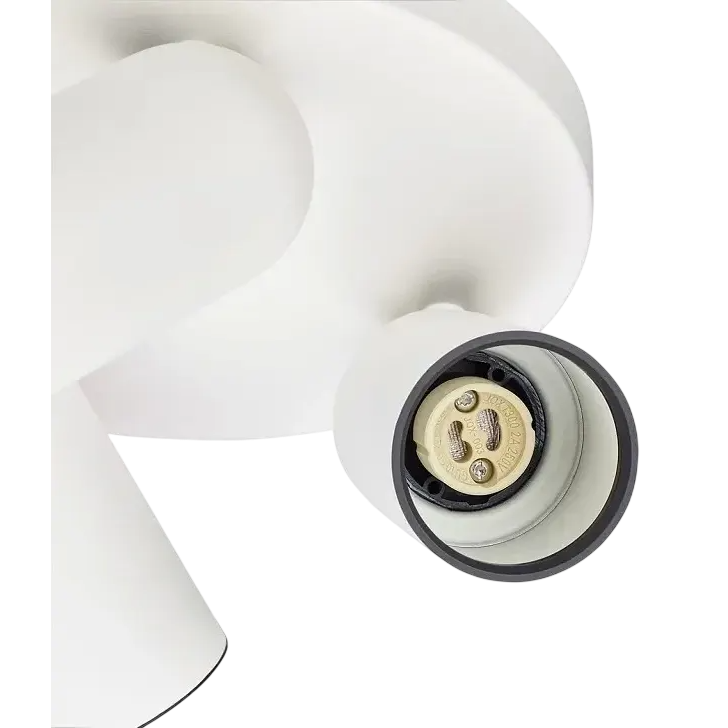 Светильник Philips PONGEE plate/spiral white 3xNW 230V - 915005531101 - фото 3