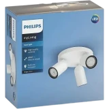 Светильник Philips PONGEE plate/spiral white 3xNW 230V (915005531101)
