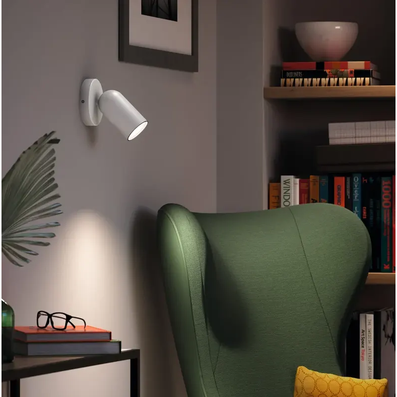 Светильник Philips PONGEE single spot white 1xNW 230V - 915005530501 - фото 5
