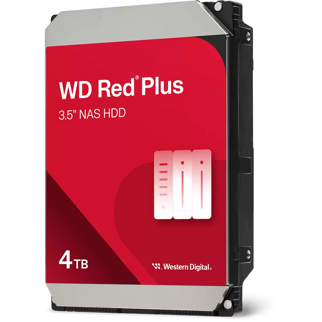 Жёсткий диск 4TB SATA-III WD Red Plus (WD40EFZZ)