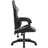 Игровое кресло Defender Legas Black/White (64806)