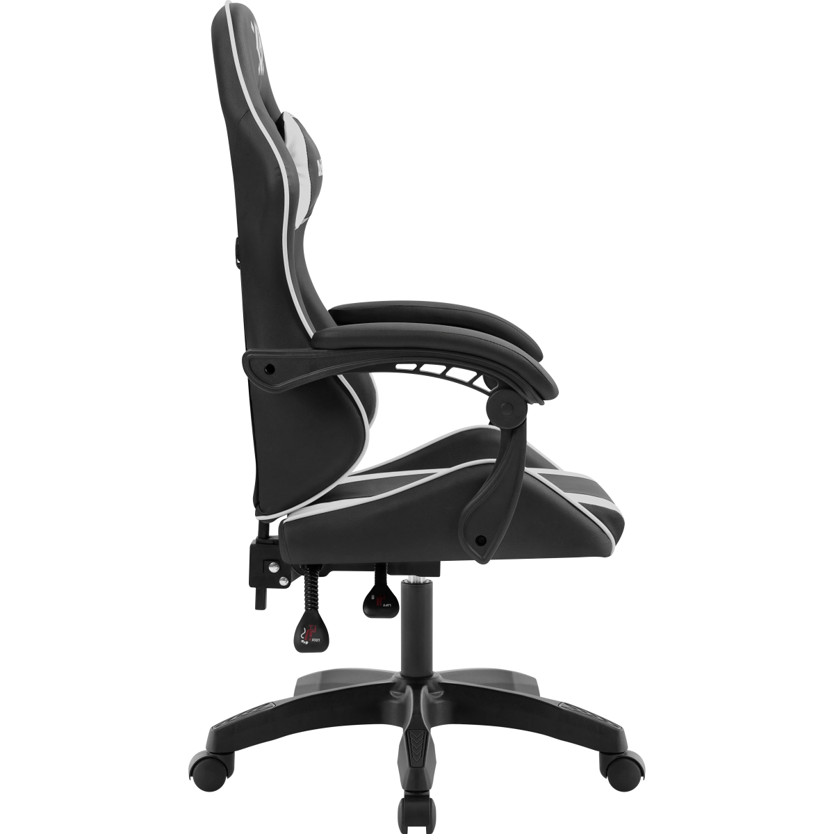 Игровое кресло Defender Legas Black/White - 64806 - фото 4