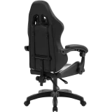 Игровое кресло Defender Legas Black/White (64806)