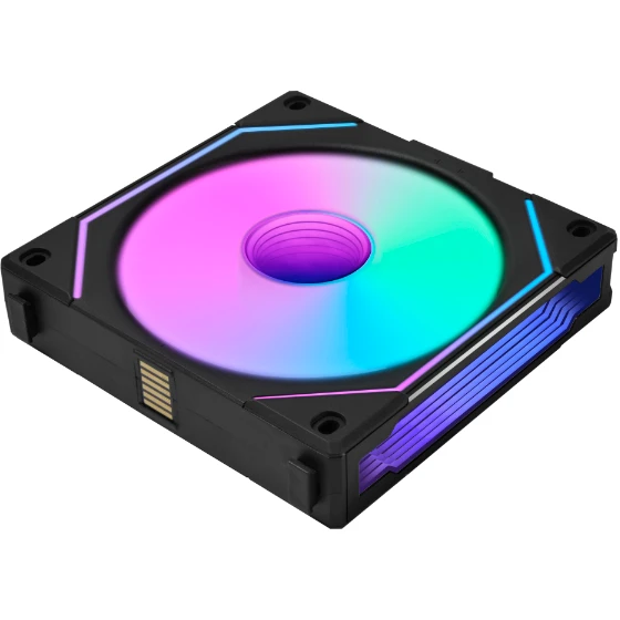 Вентилятор для корпуса Lian Li UNI Fan SL Infinity Wireless 120 Reverse Blade Black - G99.12RSLIN1W1B.R0 - фото 2