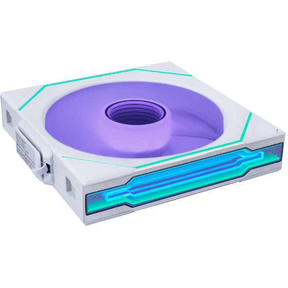 Вентилятор для корпуса Lian Li UNI Fan SL Infinity Wireless 120 Reverse Blade White (3 шт.) - G99.12RSLIN1W3W.R0 - фото 4