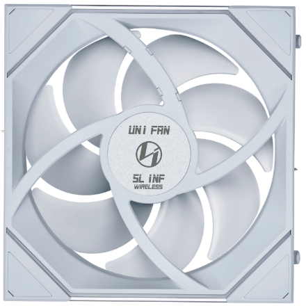 Вентилятор для корпуса Lian Li UNI Fan SL Infinity Wireless 120 Reverse Blade White - G99.12RSLIN1W1W.R0 - фото 4