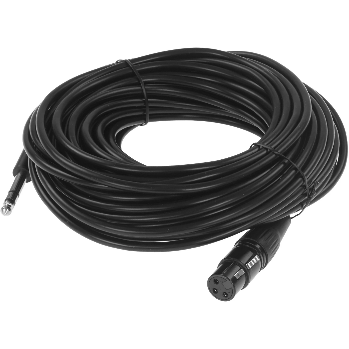 Кабель 6.3 Jack (M) - XLR (F), 15м, Greenconnect GCR-53442 - фото 2