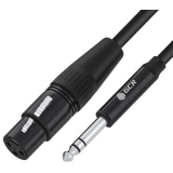 Кабель 6.3 Jack (M) - XLR (F), 3м, Greenconnect GCR-53438