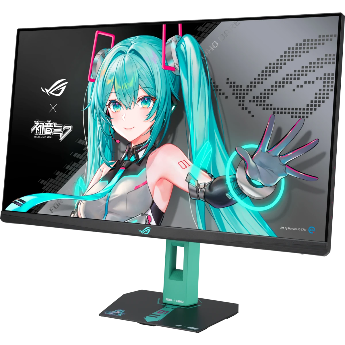 Монитор ASUS 27" XG27ACMEG-G Hatsune Miku Edition - фото 2