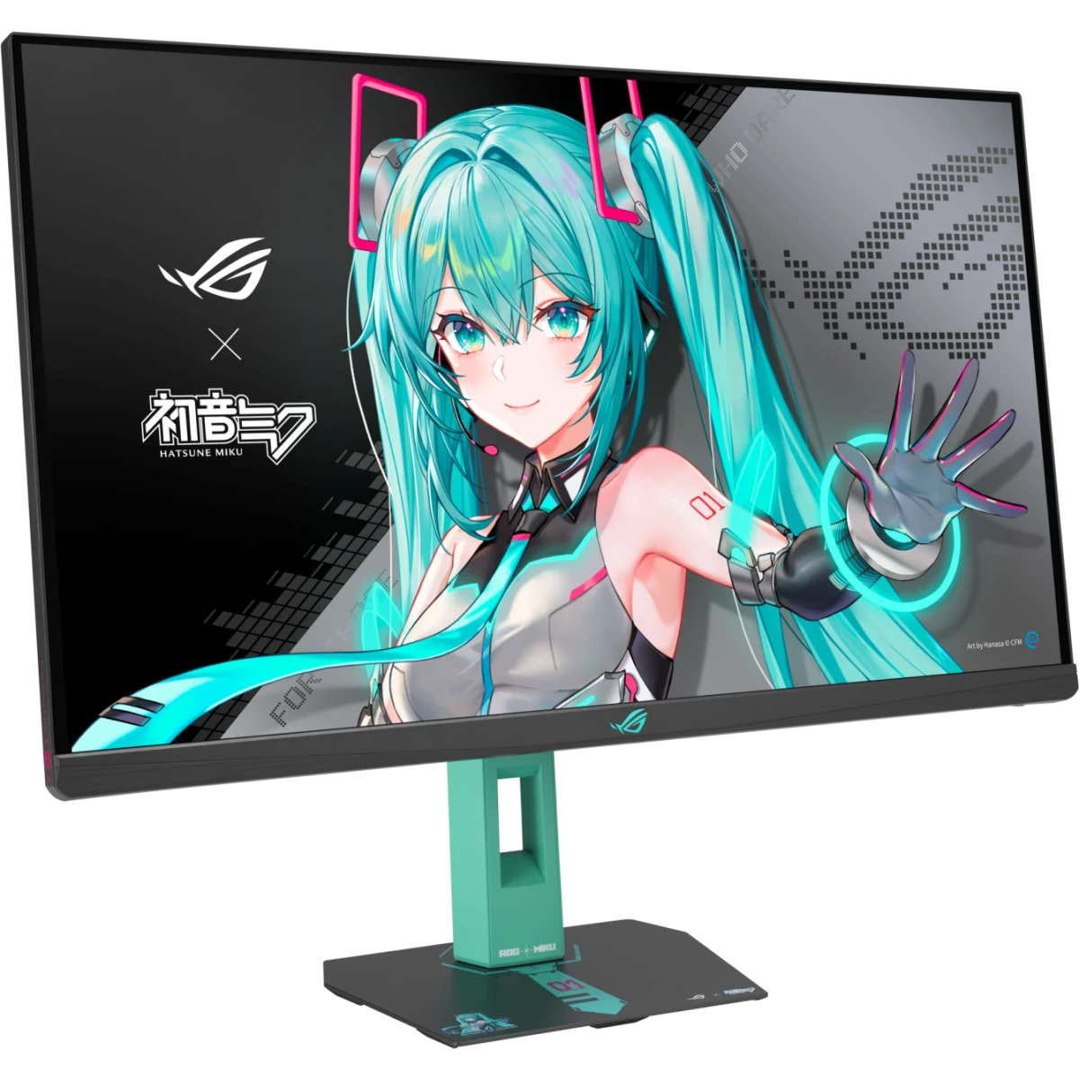 Монитор ASUS 27" XG27ACMEG-G Hatsune Miku Edition - фото 3