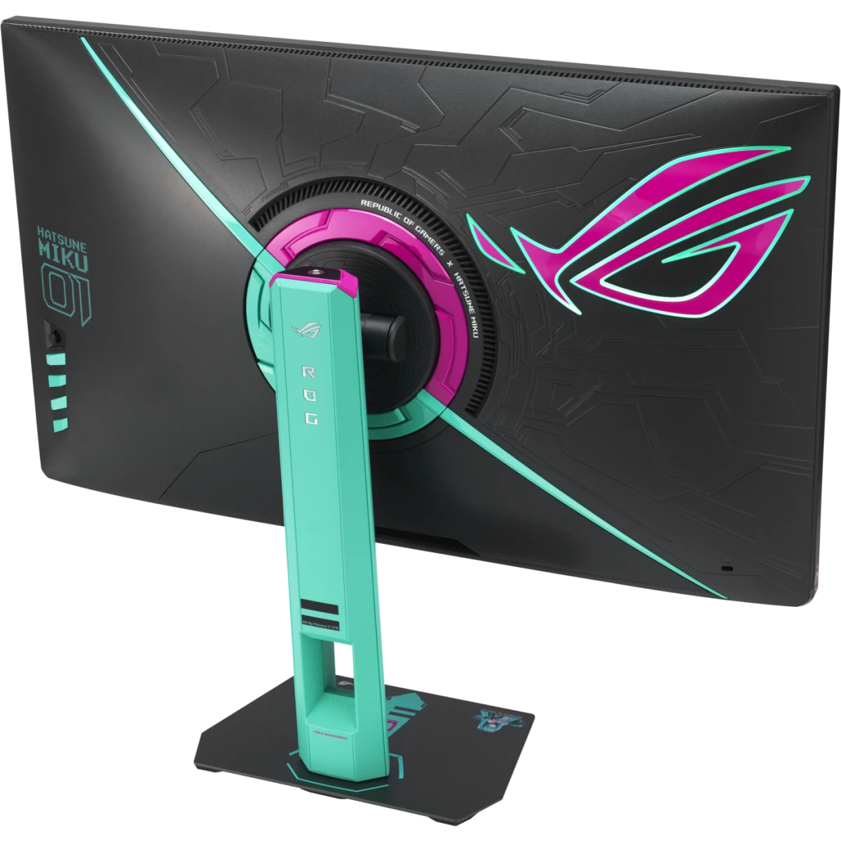 Монитор ASUS 27" XG27ACMEG-G Hatsune Miku Edition - фото 5