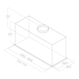 Вытяжка Elica Fold GR/A/72 (PRF0180820)