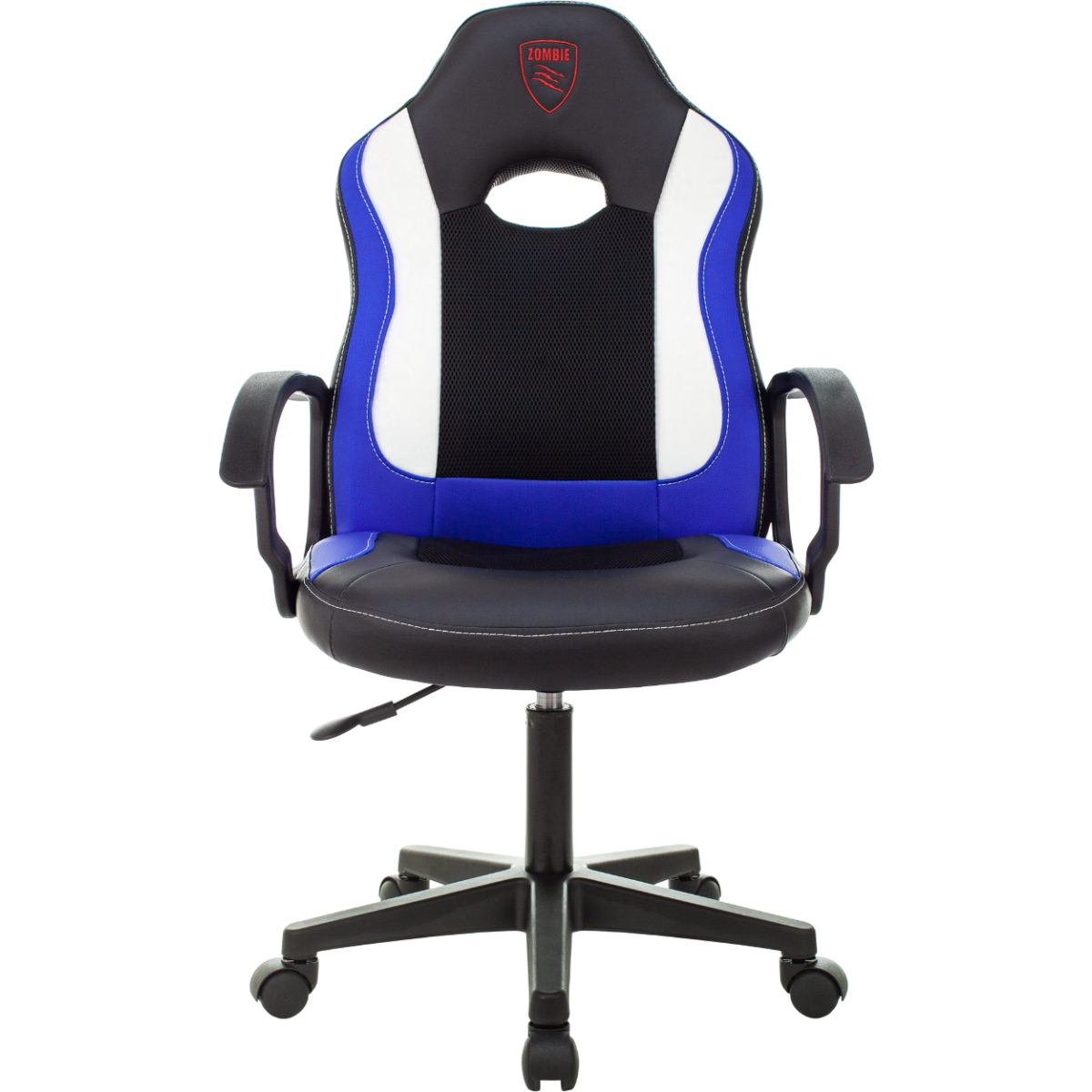 Игровое кресло Бюрократ Zombie 11LT Black/Blue - ZOMBIE 11LT BLUE - фото 2