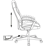 Игровое кресло Бюрократ Zombie 11LT Black (ZOMBIE 11LT BLACK)