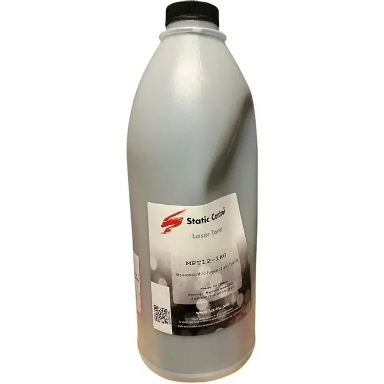 Тонер Static Control MPT12-1KG Black