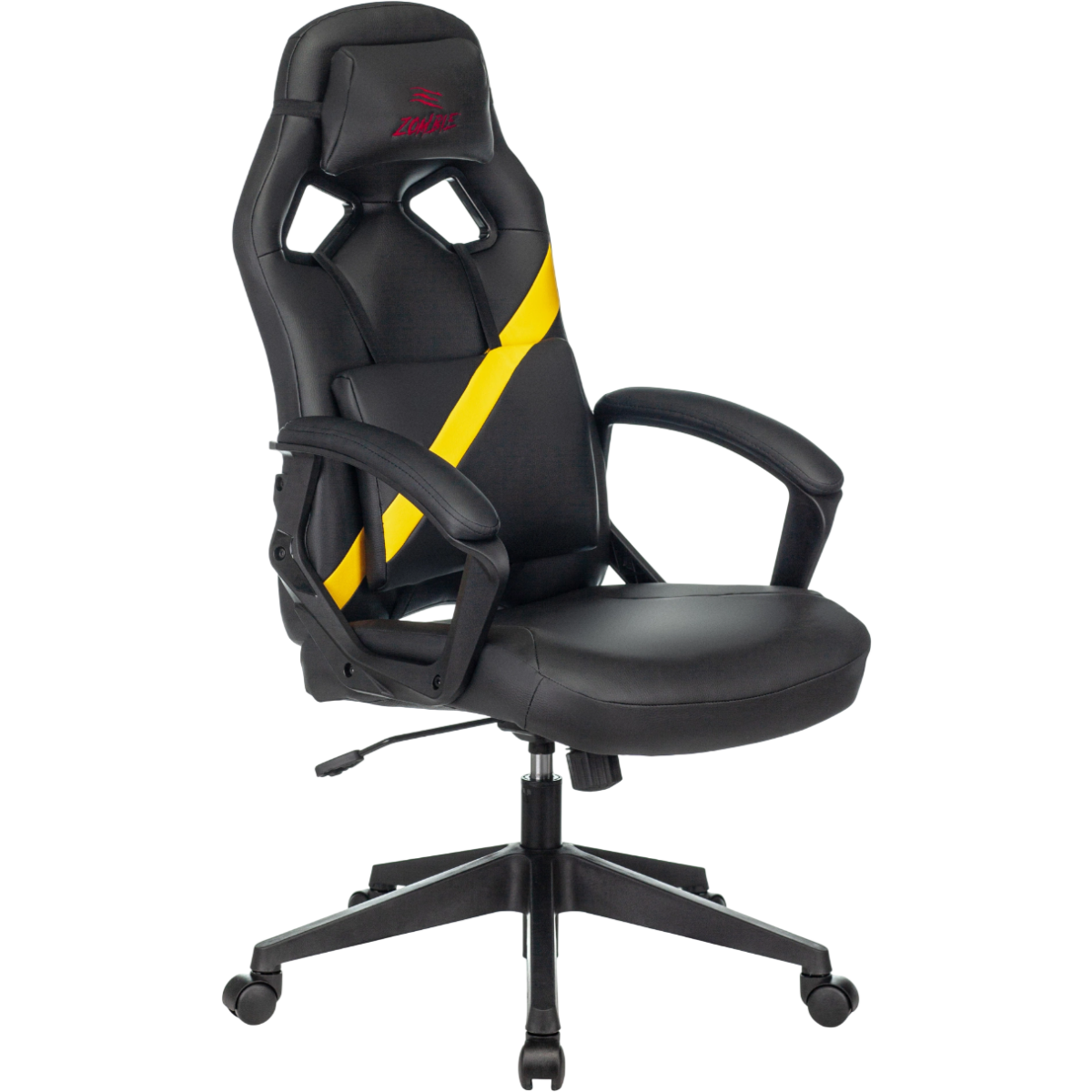 Игровое кресло Бюрократ Zombie Driver Black/Yellow - ZOMBIE DRIVER YEL